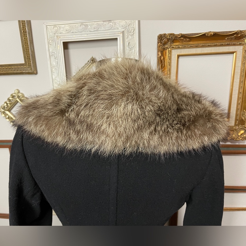 Vintage Bonwit Teller Carol Cohen For Braefair Wrap Coat - Picture 8 of 13